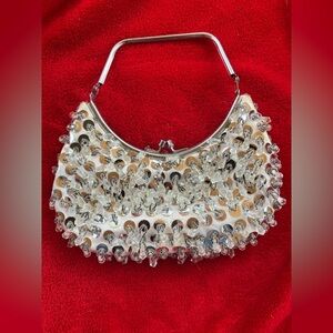 Vintage 1960s/70s sequined Barbara Reed clutch purse